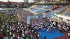 Dalam Peringati Hari Kesehatan Nasional ke-59 Tahun, Bugar Fun Run Diikuti Ribuan Peserta Kota Tangerang